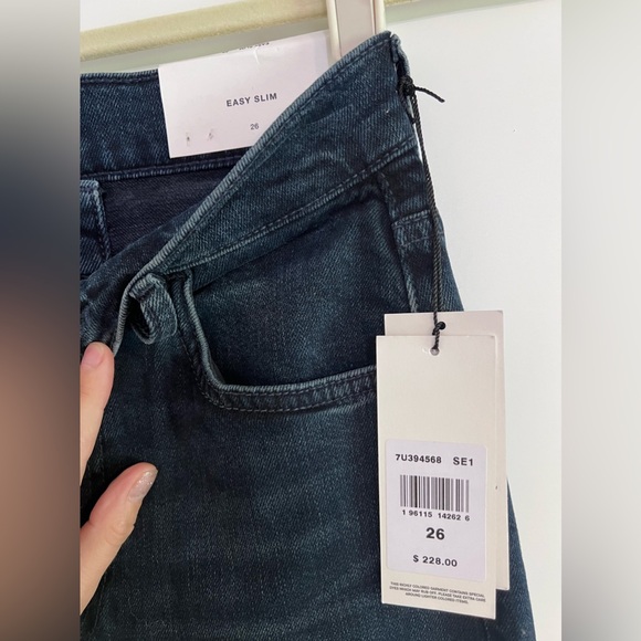 7 for all Mankind - NWT - Size 26 - Easy Slim Demin - Picture 6 of 7